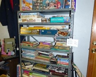 Vintage Children's Books, Games, etc