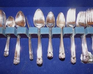 Rogers Bros. "Eternally Yours" Silver Plate Set
