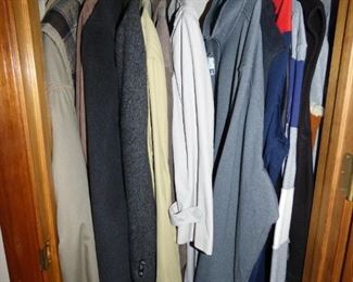 Men's Coats (Some New with Tags)
