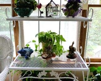 Wrought Iron Bakers Rack