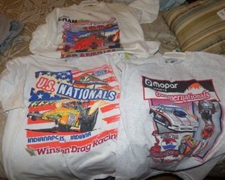 Vintage Drag Racing US Nationals Tee Shirts