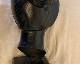 VIETNAMESE WOMAN’S HEAD SCULPTURE (MARKED),