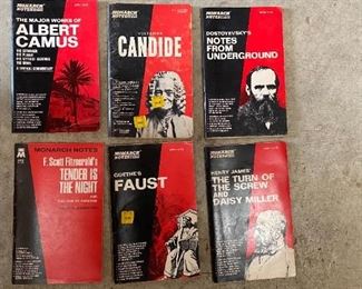 Monarch Notes Paperbacks,