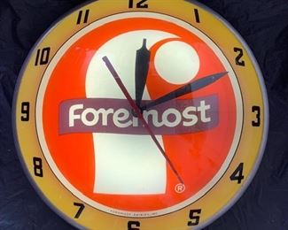 1. Foremost Dairy Double Bubble Clock