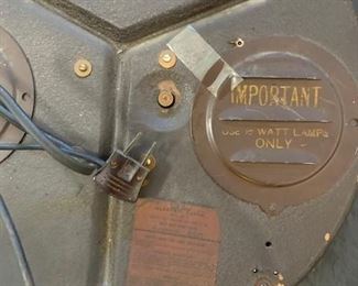 24a. Nugrape 1950s Telechron Clock