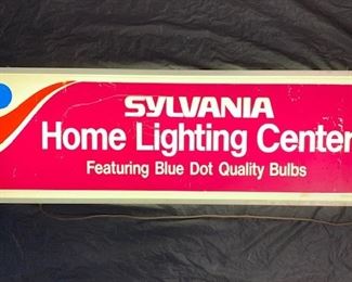 39. Sylvania Double Sided Light Up Sign Benco Plastics