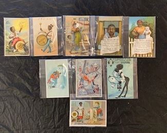 41. (Lot 1) Black Americana Trade Cards