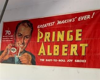 43. Prince Albert 1937 Canvas Sign