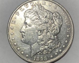 45. 1898 Morgan Silver Dollar