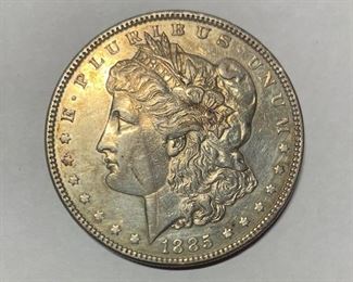 46. 1885 Morgan Silver Dollar