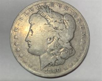 47. 1890 O Morgan Silver Dollar
