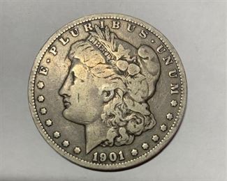 54. 1901 O Morgan Silver Dollar