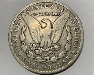 54a. 1901 O Morgan Silver Dollar