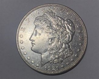 57. 1921 D Morgan Silver Dollar