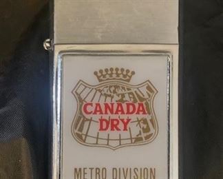 60. Canada Dry Cigarette Lighter Made in Japan
