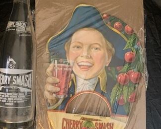 62. Cherry Smash Bottle Topper with Bottle