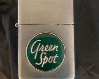 76. Green Spot Soda Cigarette Lighter Made in Japan