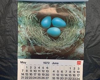 88a. 1972 Full coke Calendar