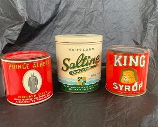 101. Advertising Cans and Tins