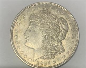 Morgan 1921 Silve Dollar