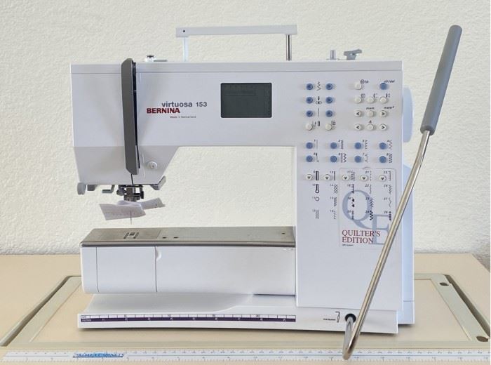 Bernina Virtuosa 153 Quilters Edition Sewing... Starts On 3/18/2022
