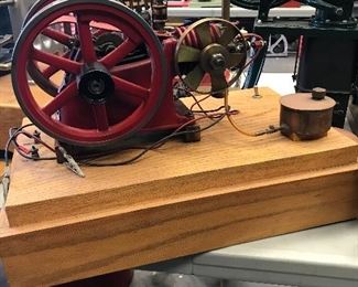 1/3 HP Olds horizontal cylinder combustion engine  