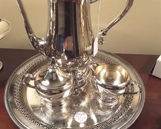 Silver plate Tea Service