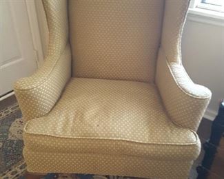 Matching pair of wing chairs, in great condition