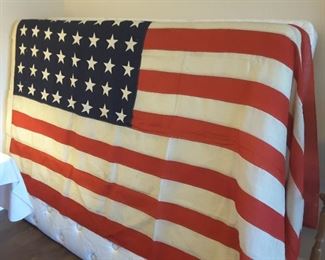 World War ll flag with 48 Stars