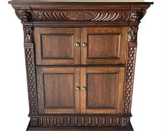 Lot 006
19th Century Renaissance Gothic Revival Buffet Converted