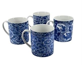 Lot 038
Takahashi Japan Hand Painted Coffee Mugs