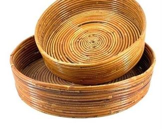 Lot 094
Split Reed Serving Platters