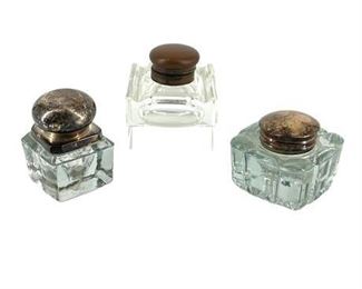 Lot 287a
Antique Glass Inkwell Collection