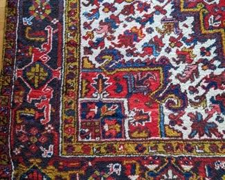 Antique Wool rug, 7.5'x8'