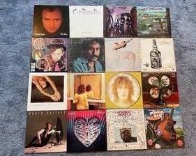 Vintage Albums In Used Condition includes Phil Collins, Cinderella, Culture Club, Charlie Daniels, Roger Daltrey, and Jim Croce