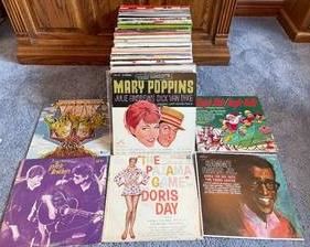 Large Lot of Vintage Albums includes Everly Brothers, Christmas classics, 5th Dimension, Sammy Davis Jr. and more