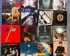 80's Rock Albums including Frehley's Comet, Lita Ford, Foreigner, The Firm, ELO, and Dave Edmonds