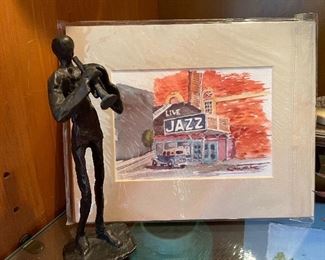 Meta art and watercolor art