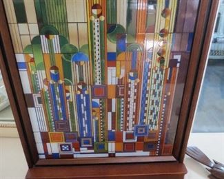 FRANK LLOYD WRIGHT STAINED GLASS.