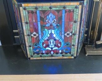 LIGHTED FROM BEHIND.