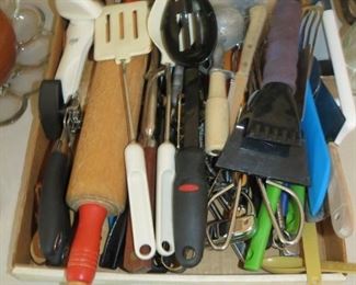 LOTS OF KITCHEN GOODIES.