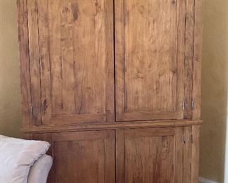 Rustic Entertainment Unit 56" W x 77" H x 30 1/2" D