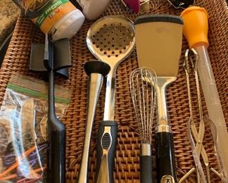 Assorted Kitchen Untensils