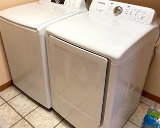 Samsung washer and dryer 