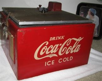 Vintage Coke cooler