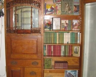 Stick and Ball desk/bookcase combo