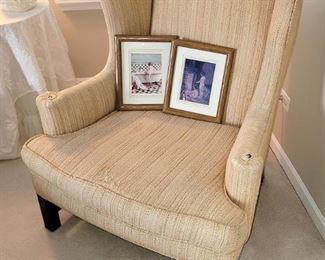 Wingback chair
