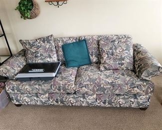Floral sofa