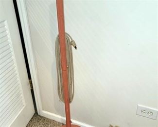 Vintage Hoover floor scrubber