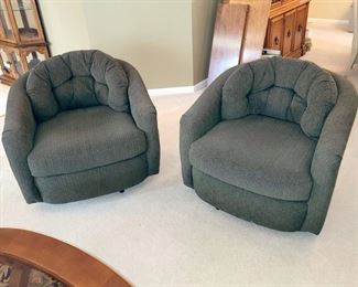 Pair of armchairs